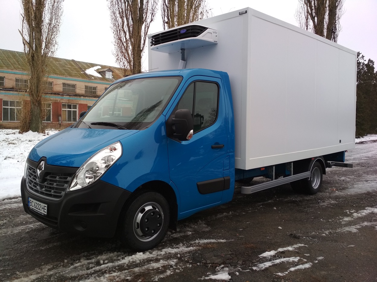 ZSO Renault Master s refrijeratornym furgonom i gidrobortom 2